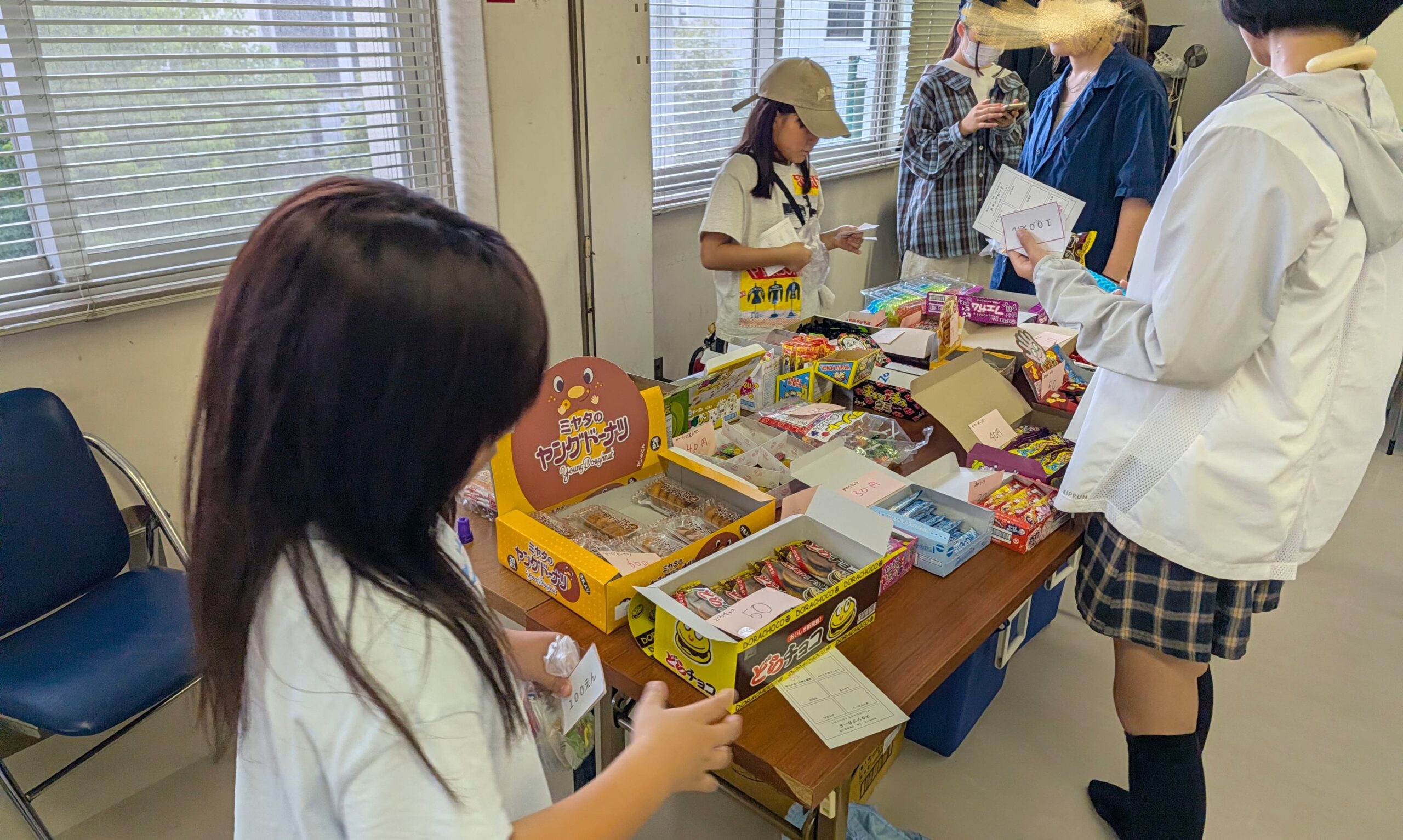 カルティエ・うのでプチお祭りを開催しました。